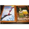 Image 1 : 2 WOODEN FRAMED BEER PICTURES 12"X18" EACH