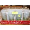 Image 1 : CASE OF 15 YR OLD NEVER OPENED COCA COLA GLASSES