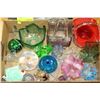 Image 1 : ESTATE FLAT OF ASST. ART GLASS ORNAMENTS