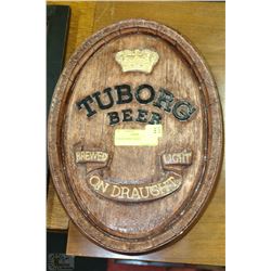 TUBORG BEER PLAQUE