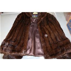 GENUINE HUDSONS BAY FUR JACKET (HAS TEAR)