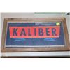 Image 1 : KALIBER VINTAGE FRAMED TOBBACO SIGN