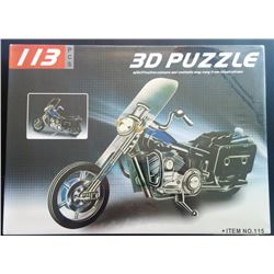 NEW IN BOX 3D MOTORCYCLE PUZZLE