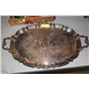 Image 1 : LARGE SILVERPLATED ESTATE TRAY