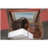 Image 1 : ESTATE BOX OF ASST. ORNAMENTS, PICTURE, ICE BUCKET