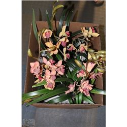 BOX OF 2 ESTATE ARTIFICIAL FLOWER ARRANGEMENTS
