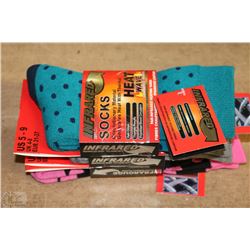 3PACK HEAT WAVE WOMENS SOCKS