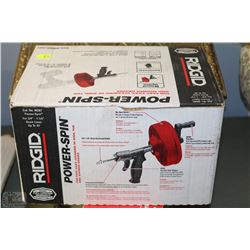 RIDGID POWER SPIN TOILET SNAKE