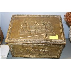 VINTAGE BRASS BOX