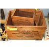 Image 1 : CIL WOOD AMMO BOX WITH SMALL ACME BOXES