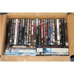 BOX WITH 35 DVDS