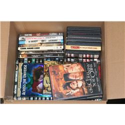 BOX WITH 40 DVDS