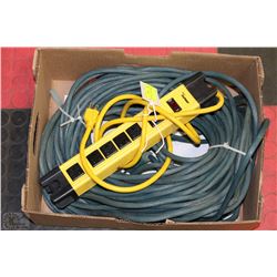 120' EXTENSION CORD AND POWER BAR
