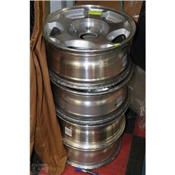 4 ALUMINUM RIMS FOR A CHEVY SILVERADO 1500