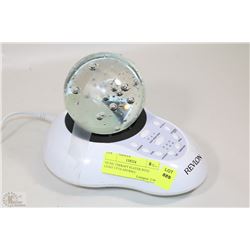 MUSIC THERAPY PLAYER WITH LIGHT UP GLASS BALL