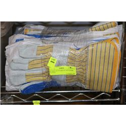 BUNDLE WITH 8 PAIRS OF NEW WORK GLOVES