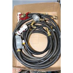 FLAT W/PROPANE LINES, REGULATORS &