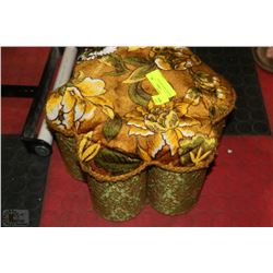 VINTAGE COFEFE CAN STOOL