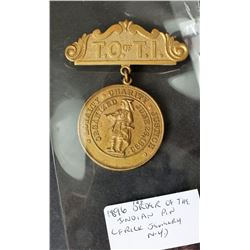 1896 Order of the Indian Pin w/Medallion