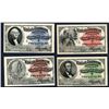 Image 1 : 4 different 1893 World's Columbian Exposition Tickets UNC