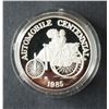 Image 2 : 1985 Hutt River $25 Automobile Centennial Coin - Edge Error