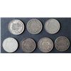 Image 2 : Lot of 7 Young Queen Victoria Great Britian Shillings