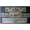 Image 1 : 7 Mexico Bank Notes EF-UNC