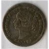 Image 1 : Canada 1858 Large Date 5 Cent ICCS  F-15