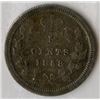 Image 2 : Canada 1858 Large Date 5 Cent ICCS  F-15