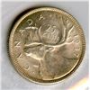 Image 2 : Canada 1937 25 Cent ICCS Graded MS-65