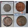Image 2 : Lot of 4 Including a 1892 Canada 50 Cents