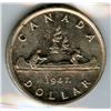 Image 2 : 1947 ML Double HP Canada Dollar ICCS MS-62