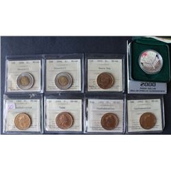 Canada Dollar Lot of 8
