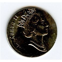 1998 Canada 5 Cents Struck on Foreign Planchet