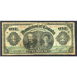 DC-18a 1911 Dominion of Canada $1 Note