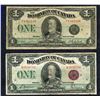 Image 1 : 2 x 1923 Dominion of Canada $1 Notes