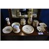 Image 1 : COLLECTION OF EARLY HAND PAINTED CHINA WARE