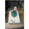 Image 1 : ROYAL DOULTON FIGURINE, "PRETTY LADIES CHRISTMAS DAY", WITH BOX