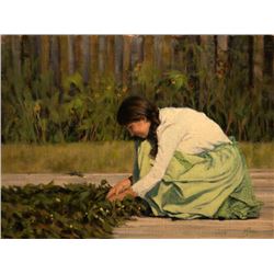 Tending Her Garden, by Terry Nybo