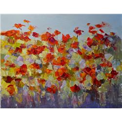 Field of Poppies, by Robert Tompkins