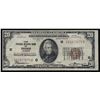 Image 1 : 1929 $20 National Currency Chicago Illinois Note