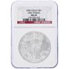 Image 1 : 2006 $1 American Silver Eagle Coin NGC Graded MS69