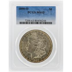 1890-O $1 Morgan Silver Dollar Coin PCGS Graded MS63