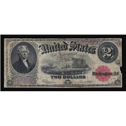 1917 $2 Large Size Legal Tender Note