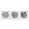 Image 1 : Set of (3) $1 Morgan Silver Dollar Coins