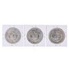 Image 2 : Set of (3) $1 Morgan Silver Dollar Coins