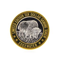 .999 Silver Edgewater Hotel & Casino Laughlin, NV $10 Casino Token Limited Editi
