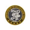 Image 1 : .999 Silver Bally's Las Vegas, Nevada $10 Casino Gaming Token Limited Edition