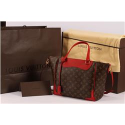 Authentic Louis Vuitton Monogram Red Cerise Estrela NM Bag