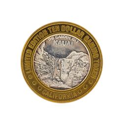 .999 Silver Sam Boyd's Las Vegas, Nevada $10 Casino Gaming Token Limited Edition